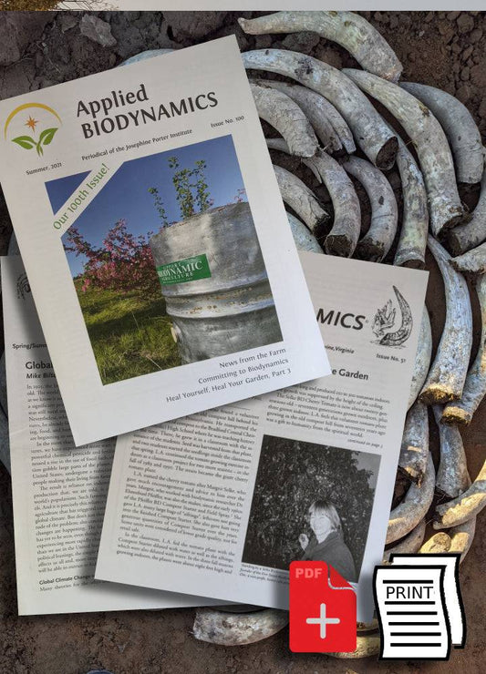 "Applied Biodynamics" Back Issues 51-100 - The Josephine Porter Institute