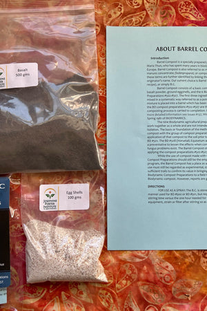 Biodynamic Compound Preparation Kit for Barrel Compost - The Josephine Porter Institute