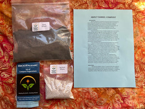 Biodynamic Compound Preparation Kit for Barrel Compost - The Josephine Porter Institute