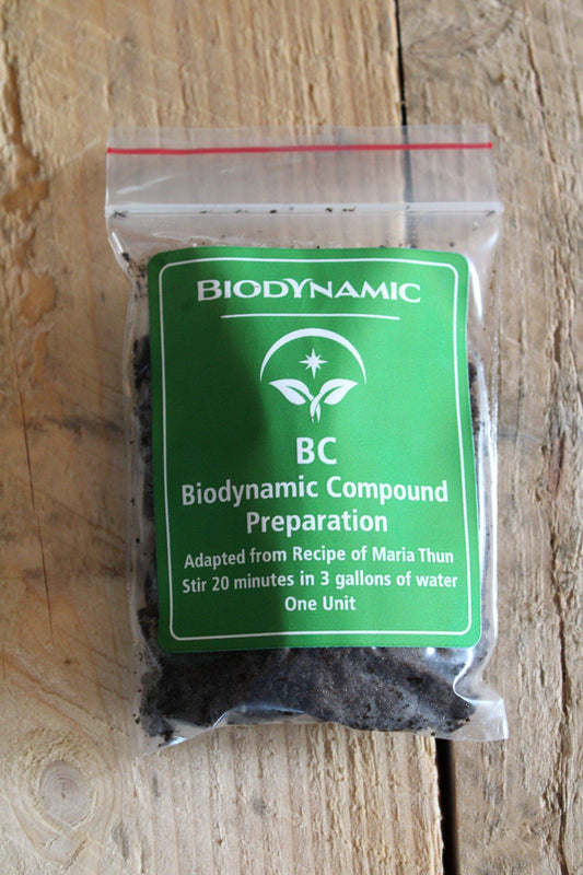 BC - Biodynamic Compound Preparation (Adapted from Maria Thun's Barrel Compost Recipe) BD Spray Preparation - The Josephine Porter Institute