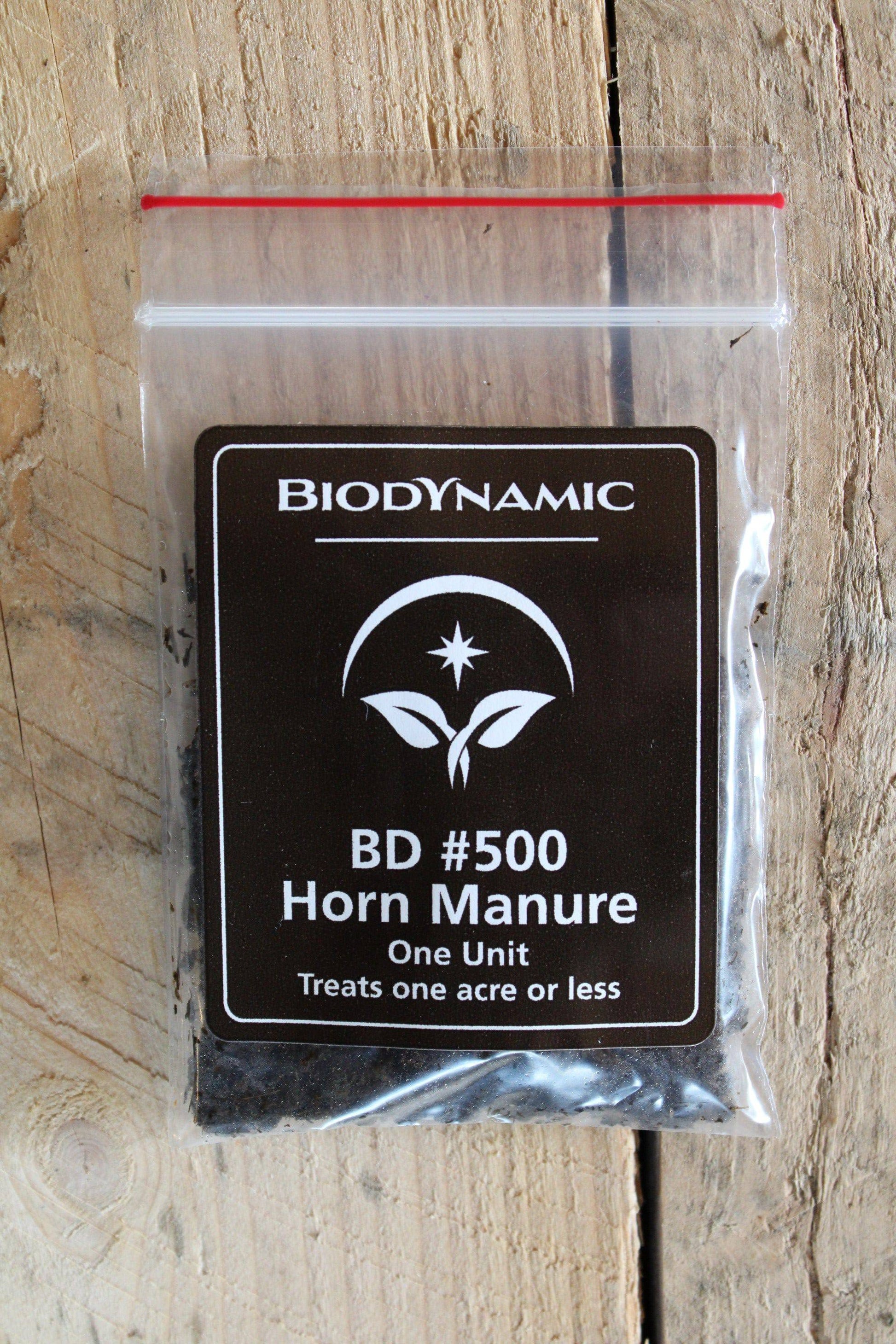 Biodynamic Horn Manure Preparation (BD #500) BD Spray Preparation - The Josephine Porter Institute