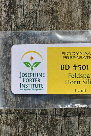 Biodynamic Horn Silica Preparation (BD  #501F) Feldspar-Based (BD Spray Preparation) - The Josephine Porter Institute